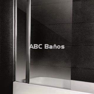 Mampara bañera VT-100+110 (hoja Fija + puerta abatible) - Imagen 1